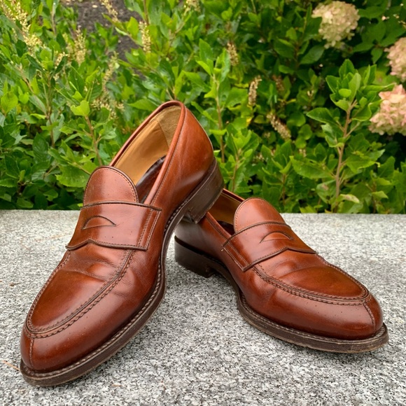 TO BOOT NEW YORK ADAM DERRICK RICH BROWN LEATHER PENNY LOAFER, ITALY, 10 - Picture 16 of 16